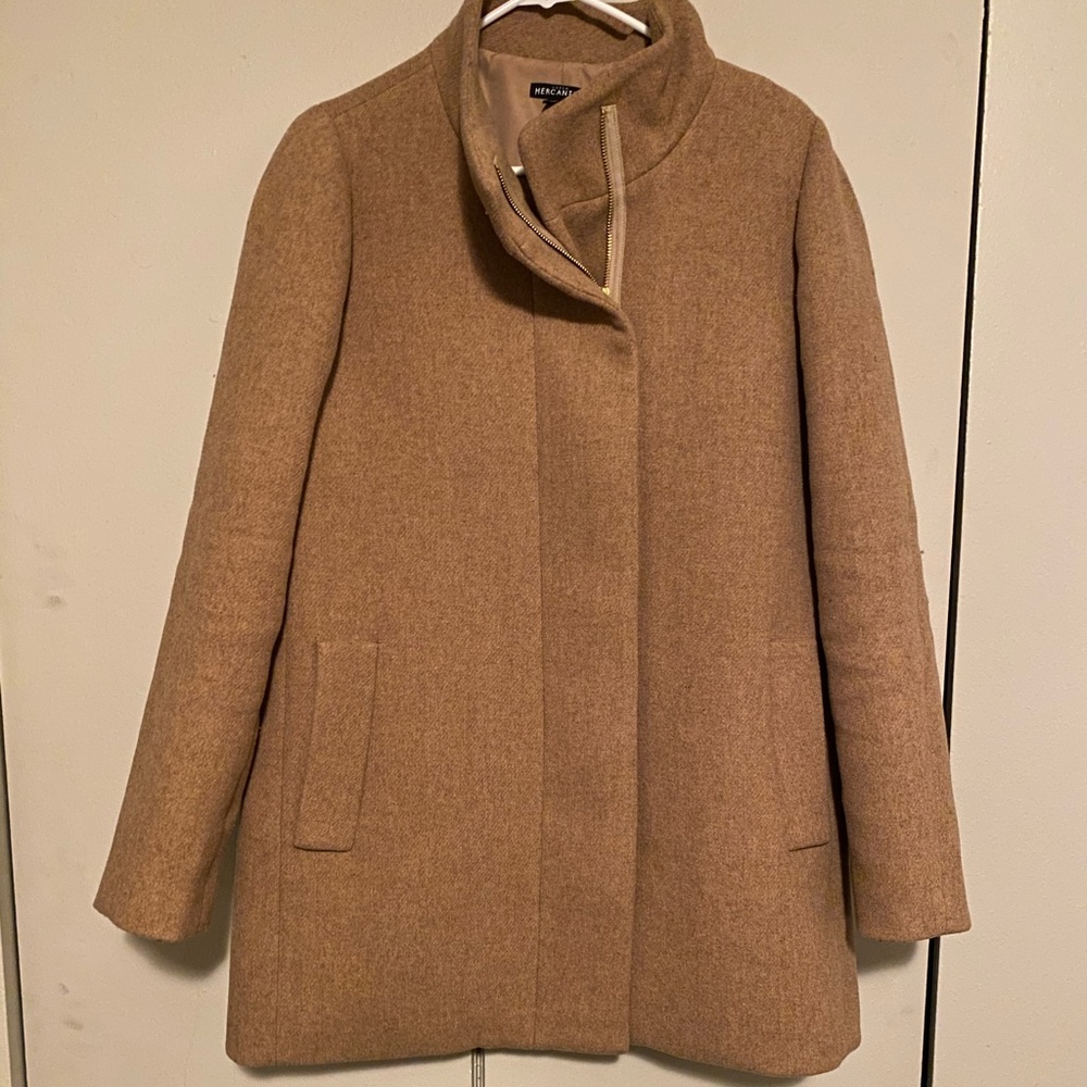 J.Crew Factory - City Coat - Camel Color - Size 14